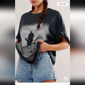 NWOT Daydreamer Johnny Cash Silo One Size Tee